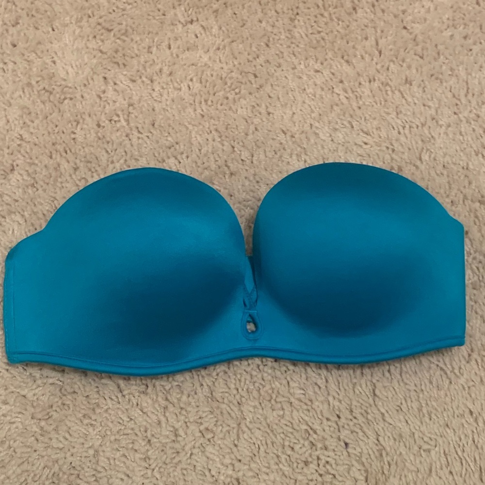 Blue VS Very Sexy Bombshell Push Up Strapless Bra